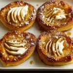 Delicious Espresso Apple Cream Cheese Danish Slice