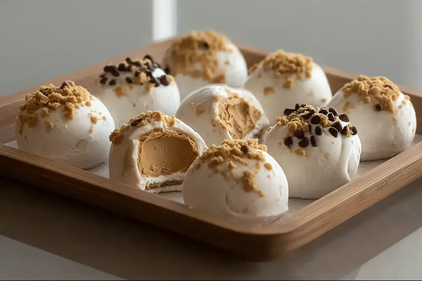 Frozen Greek Yogurt Peanut Butter Bites – Easy, Healthy & Delicious Snack!