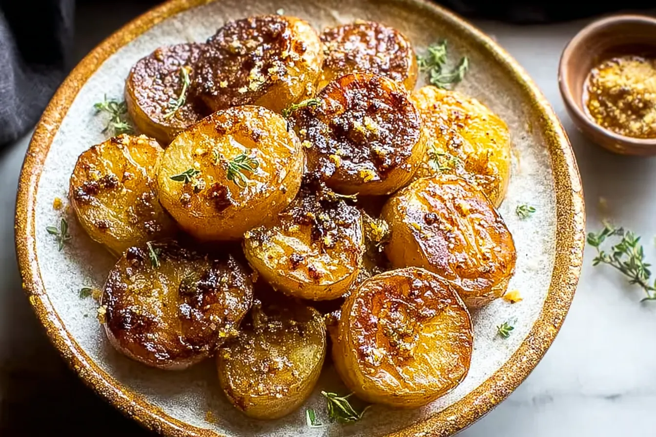 Garlic-Parmesan Melting Potatoes: Irresistibly Delicious! 3 Garlic-Parmesan Melting Potatoes Close-Up