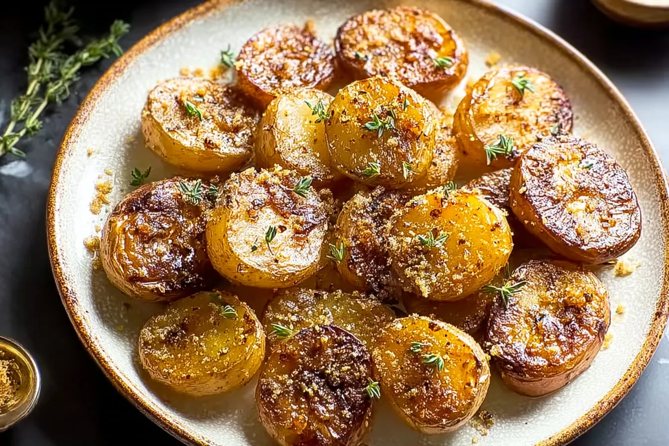 Garlic-Parmesan Melting Potatoes
