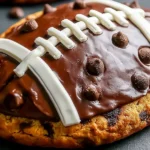 Giant Football Cookie Cake: The Ultimate Game Day Dessert