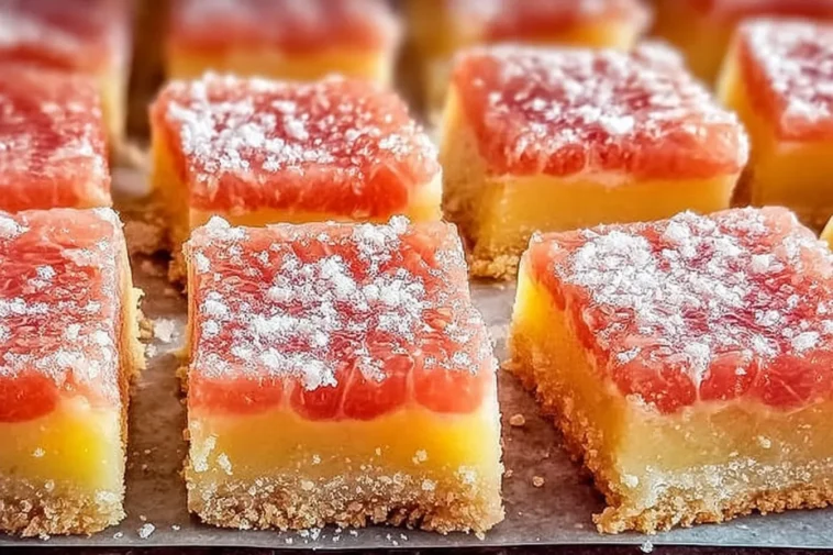 Delicious Grapefruit Bars – A Refreshing Citrus Delight