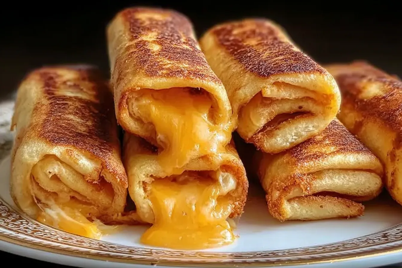 Grilled Cheese Roll Ups Recipe