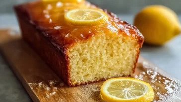 Delicious Healthy Greek Yogurt Lemon Loaf Cake