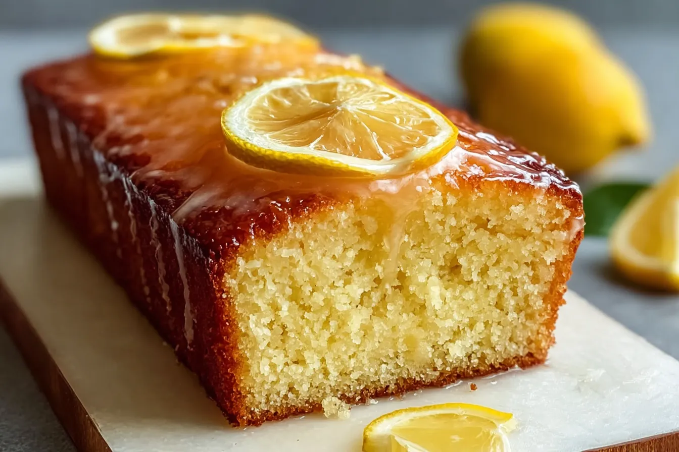 Healthy Greek Yogurt Lemon Loaf Cake That’ll Brighten Your Day