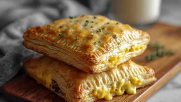 High Protein Savory Breakfast Pop-Tarts Close-Up