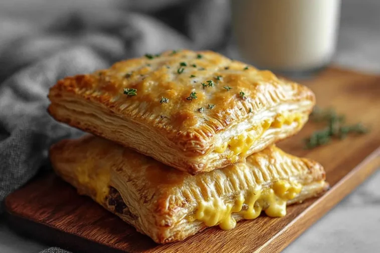 High Protein Savory Breakfast Pop-Tarts Close-Up