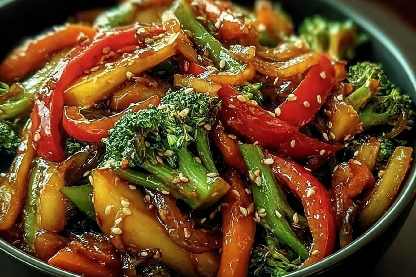 Irresistible Daniel Fast Vegetable Stir Fry Recipe