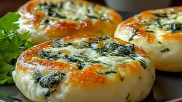 Irresistibly Easy Spinach Cottage Cheese Flagels Freshly Baked