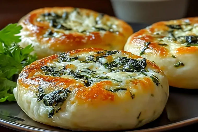 Irresistibly Easy Spinach Cottage Cheese Flagels Freshly Baked