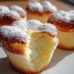 Fluffy Japanese Cotton Cheesecake Cupcakes
