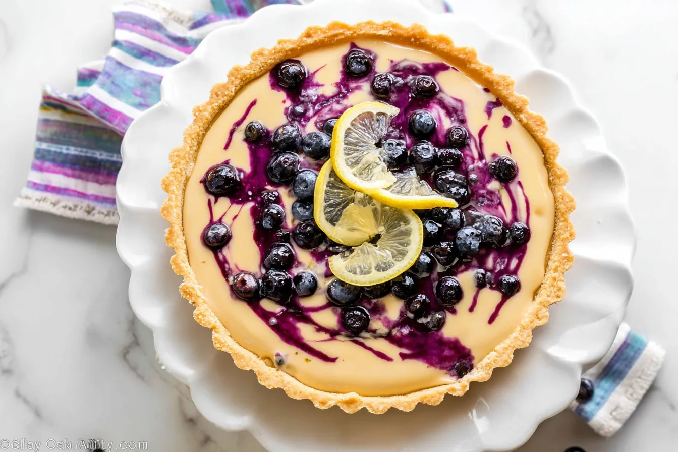 Lemon Blueberry Tart