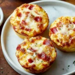 Lunchbox Pizza Muffins Fresh Out of the Oven