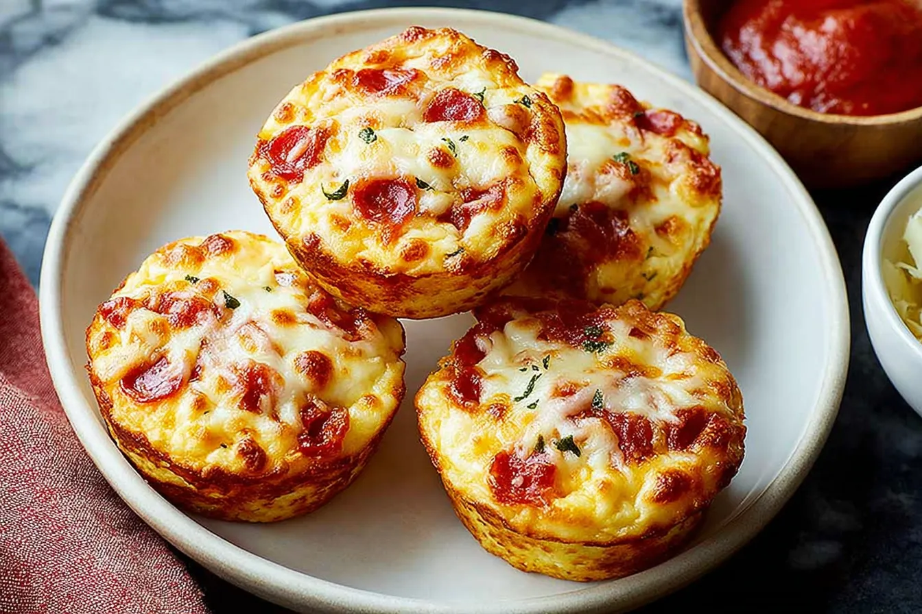 Lunchbox Pizza Muffins (Freezer-Friendly and Kid-Approved)