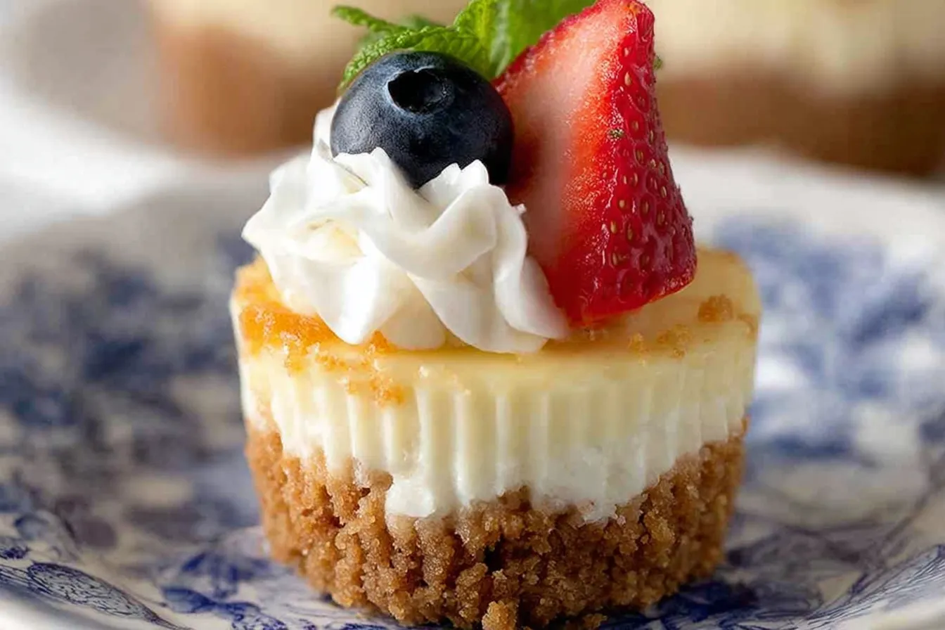  Mini Cheesecakes