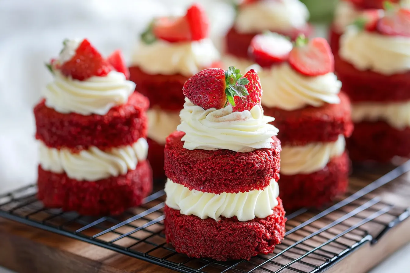 MINI RED VELVET CAKES 