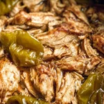 Delicious Mississippi Chicken Served with Rice