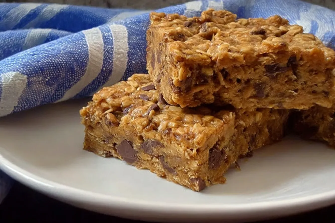 Oatmeal Peanut Butter Bars