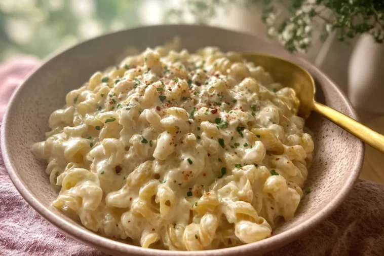 One Pot Creamy Garlic Pasta - Easy Comfort Dish