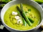 Creamy Perfect Asparagus Soup in a Bowl