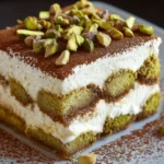 Pistachio Tiramisu: Creamy Layers of Delight