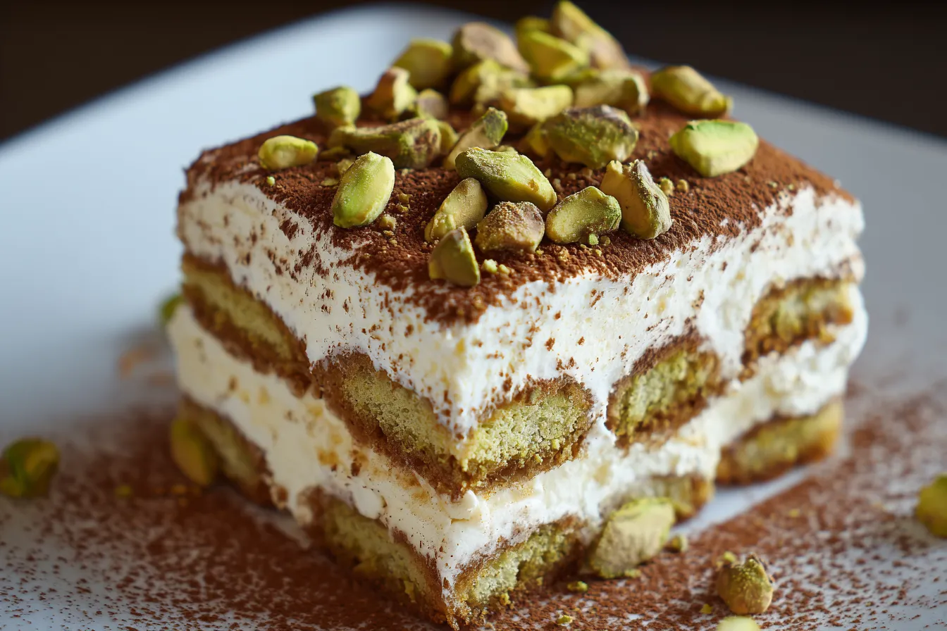 Pistachio Tiramisu Recipe