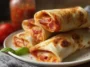 Delicious Pizza Burritos Ready to Serve