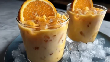 Refreshing Coconut Orange Glow Dessert in a Bowl