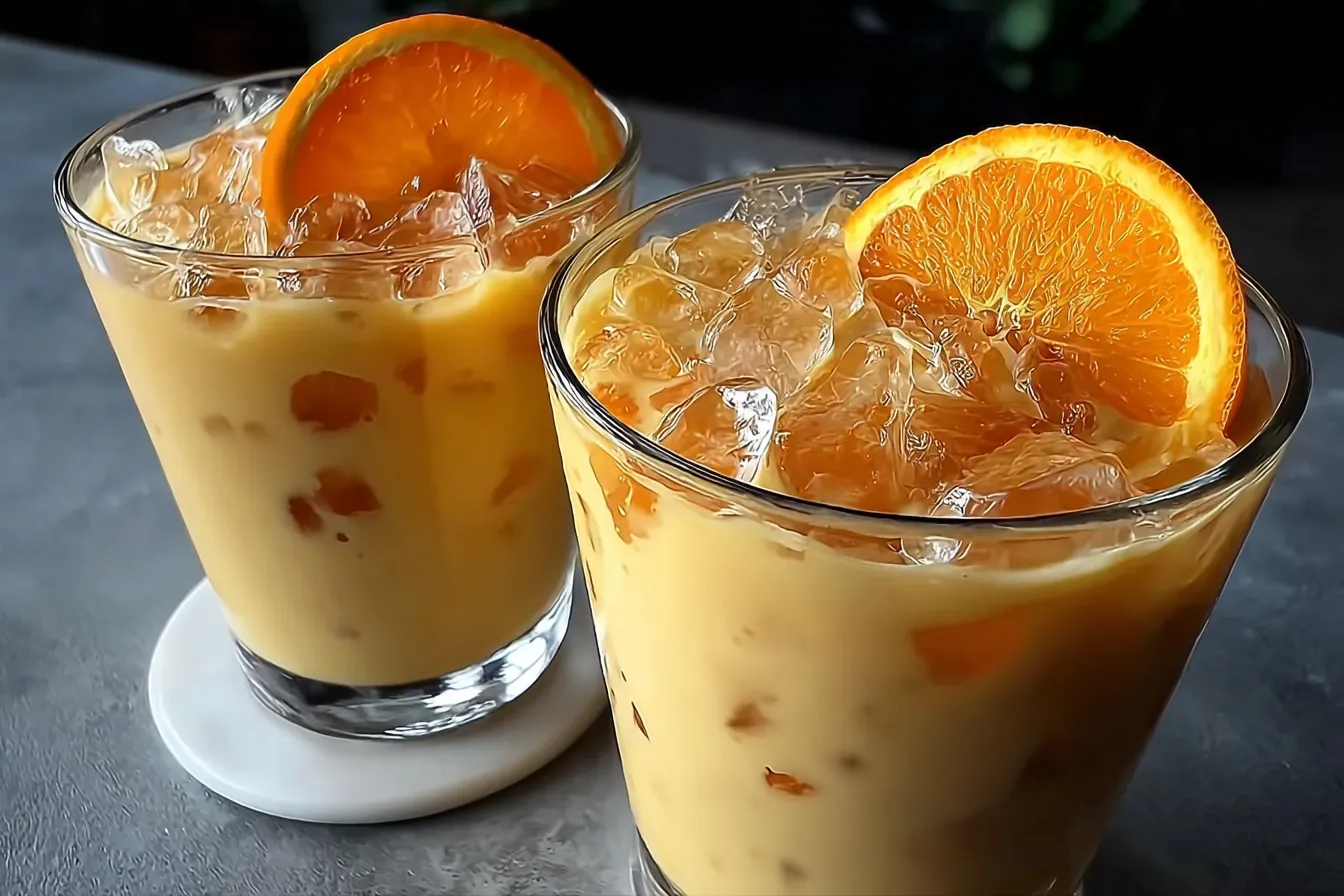 Refreshing Coconut Orange Glow – Easy Creamy Citrus Dessert Recipe