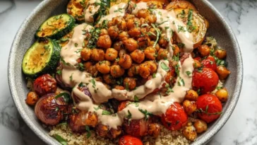 Roasted Chickpea and Veggie Bowl - Healthy Meal Inspiration