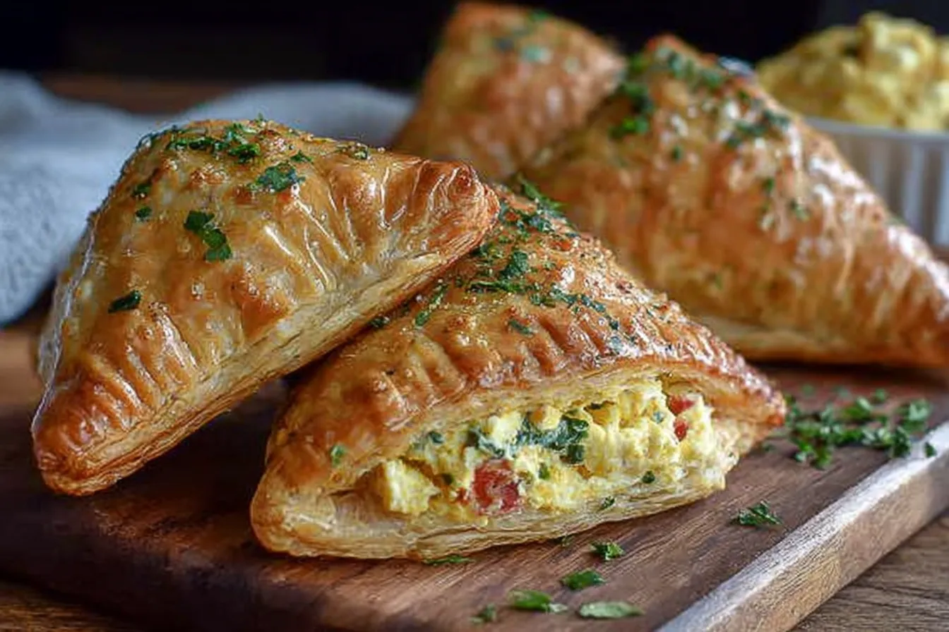 Savory Feta Turnovers Recipe | Easy Mediterranean Appetizer Idea