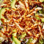 Colorful Sesame Ginger Chicken Salad Full of Flavor