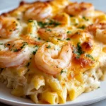 Delicious Shrimp Scampi Pasta Bake – An Organized Chaos