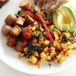 Colorful Southwest Tofu Scramble Ready to Savor