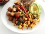 Colorful Southwest Tofu Scramble Ready to Savor