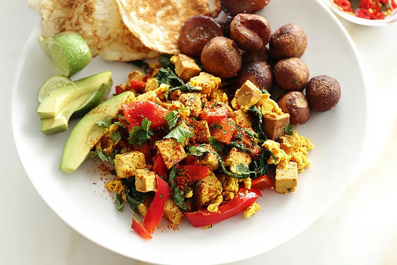 Southwest Tofu Scramble