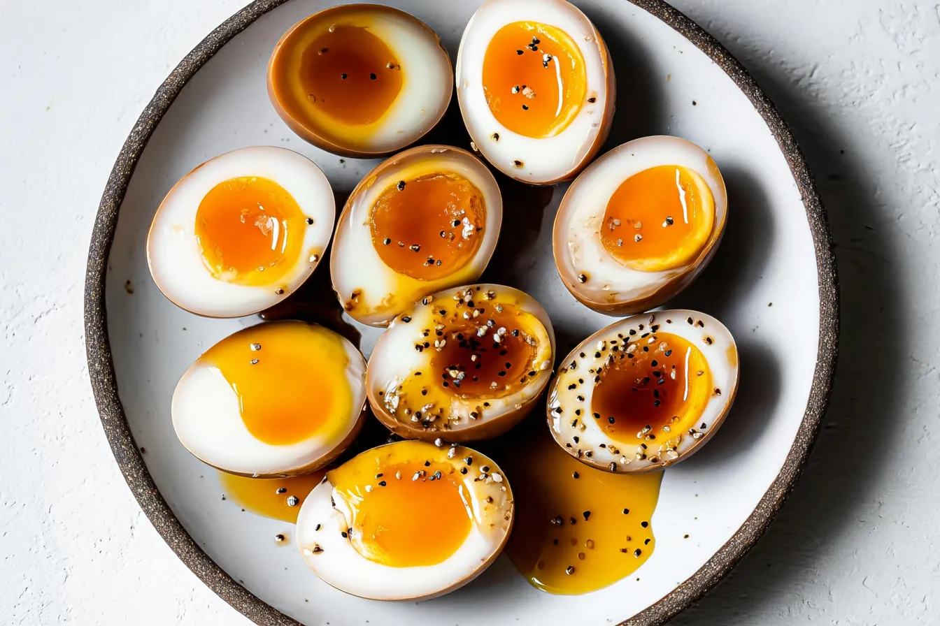 Soy Sauce Eggs (Shoyu Tamago) - Deliciously Flavored Snack