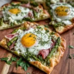 Spring Breakfast Flatbreads Fresh and Flavorful