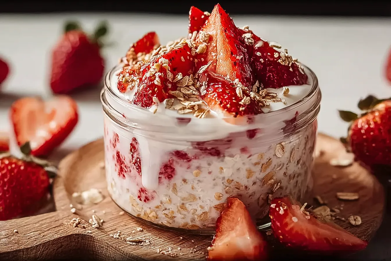 Strawberries and Cream Overnight Oats: An Incredible Essential Recipe