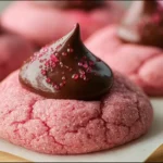 Mouthwatering Strawberry Kiss Cookies Freshly Baked