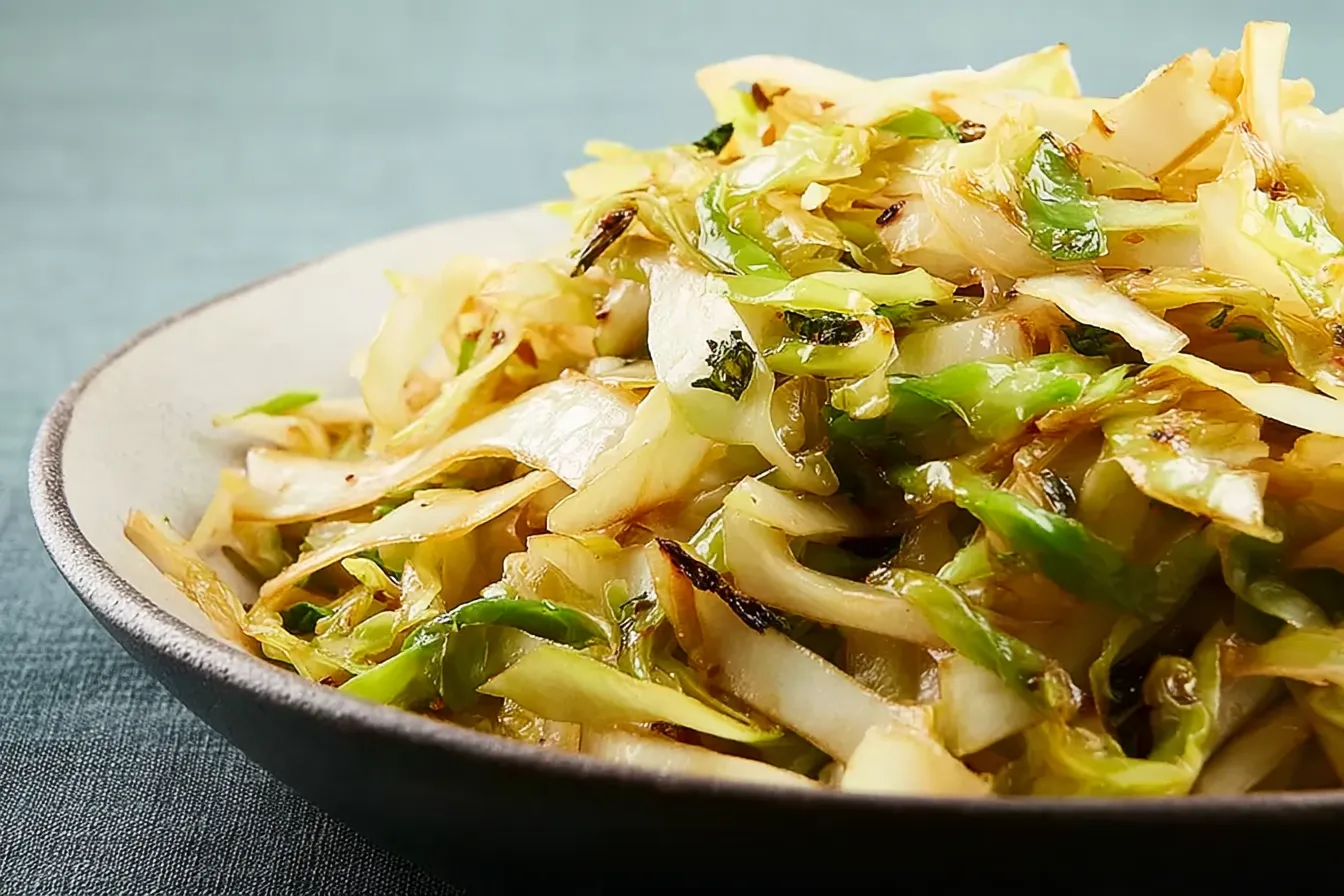Super Easy Cabbage Stir Fry