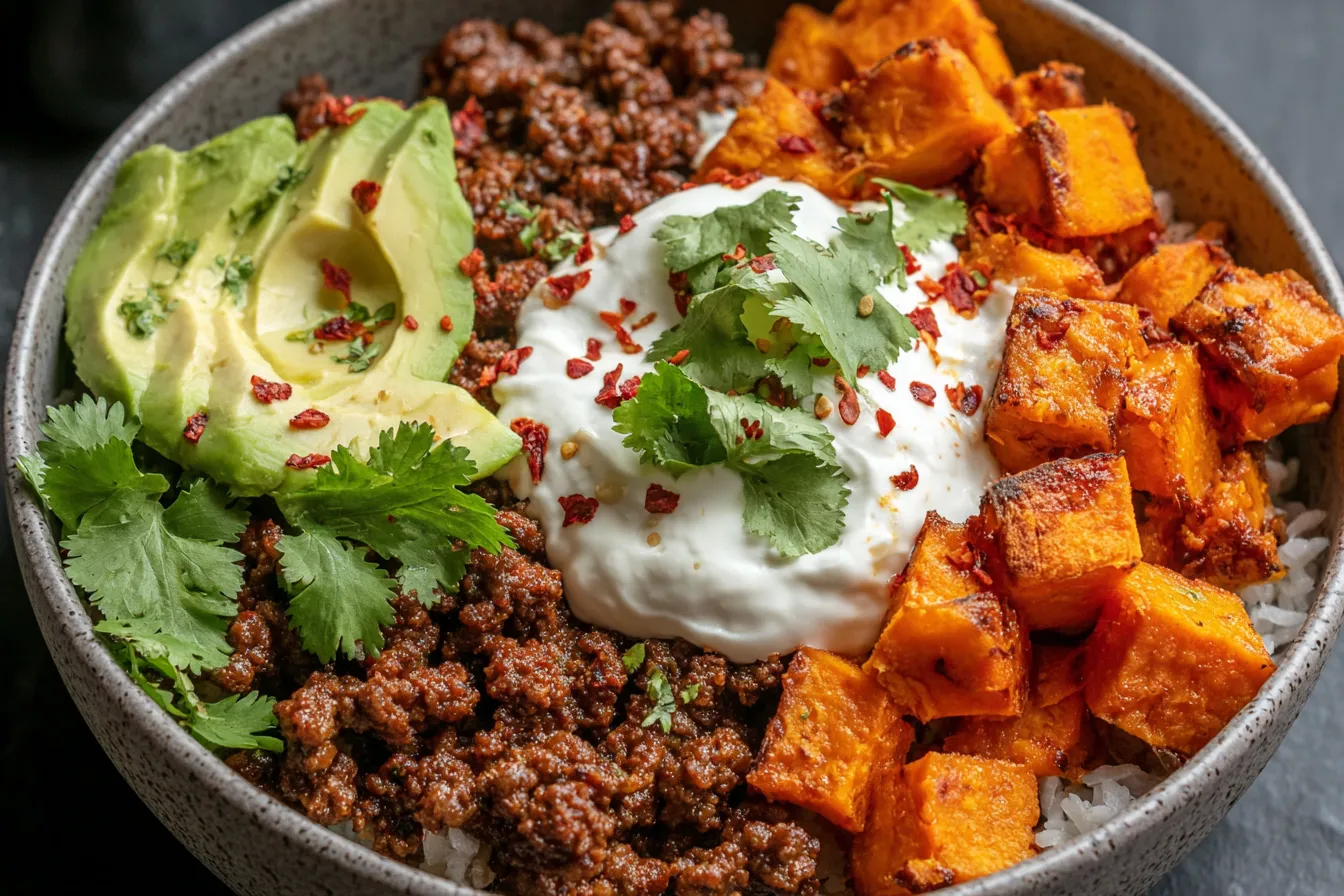Sweet Potato Taco Bowl