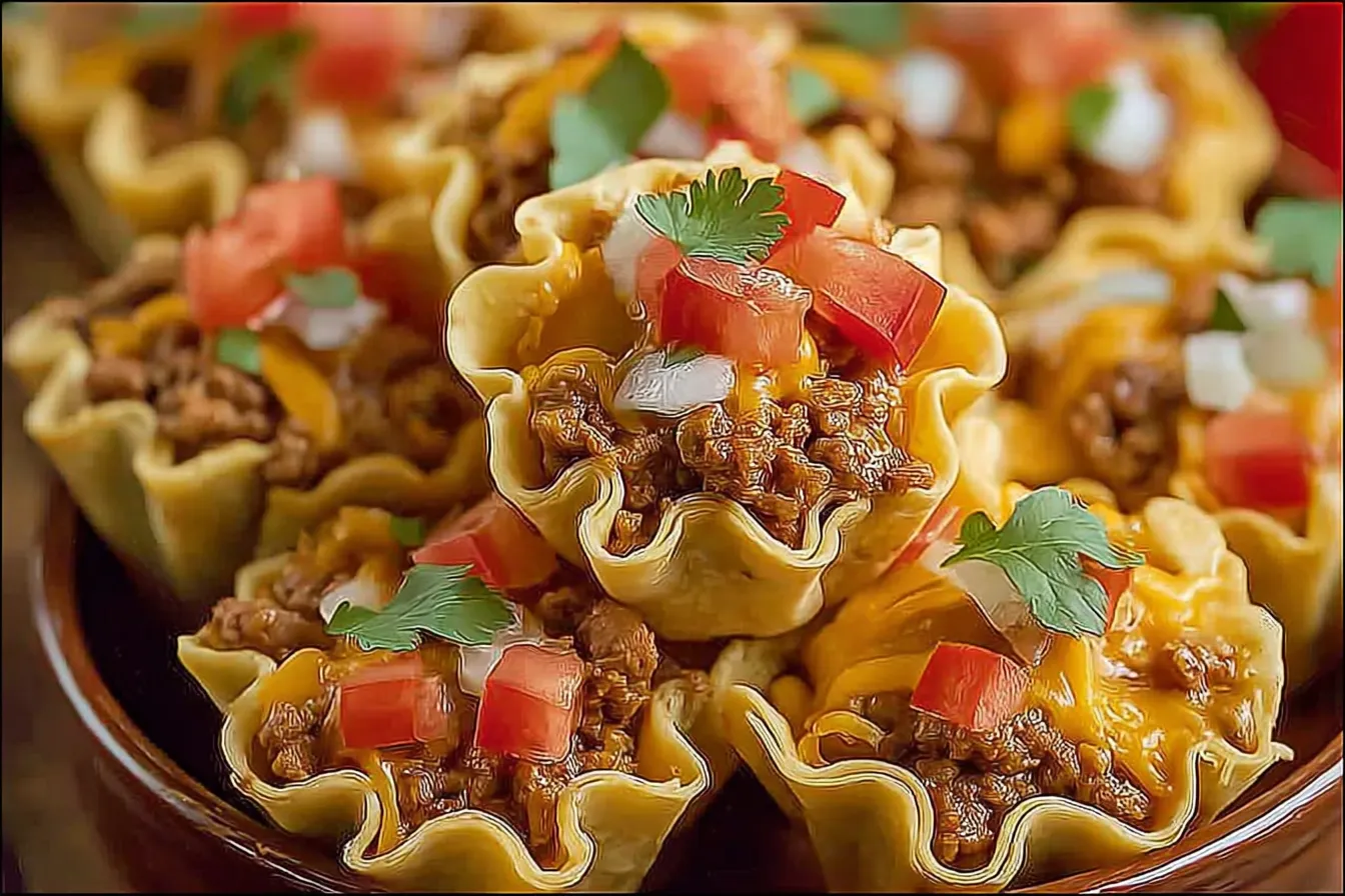 Taco Ranch Bites - An Organized Chaos of Flavor! 3 Taco Ranch Bites - Deliciously Organized Chaos on a Plate