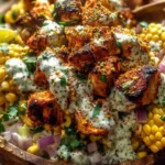 Tasty Street Corn Chicken Bowl: Colorful and Delicious