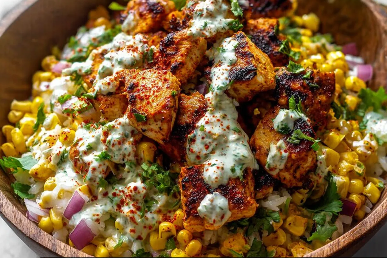 Tasty Street Corn Chicken Bowl