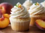 The Best Honey Peach Cream Cheese Cupcakes – Baked Fresh