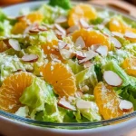 The Best Mandarin Almond Lettuce Salad