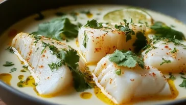Tropical Coconut Lime Fish Soup – A Flavorful Delight