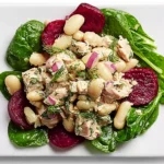 Tuna, White Bean & Dill Salad in a Bowl