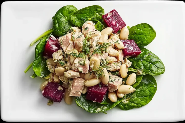 Tuna, White Bean & Dill Salad in a Bowl